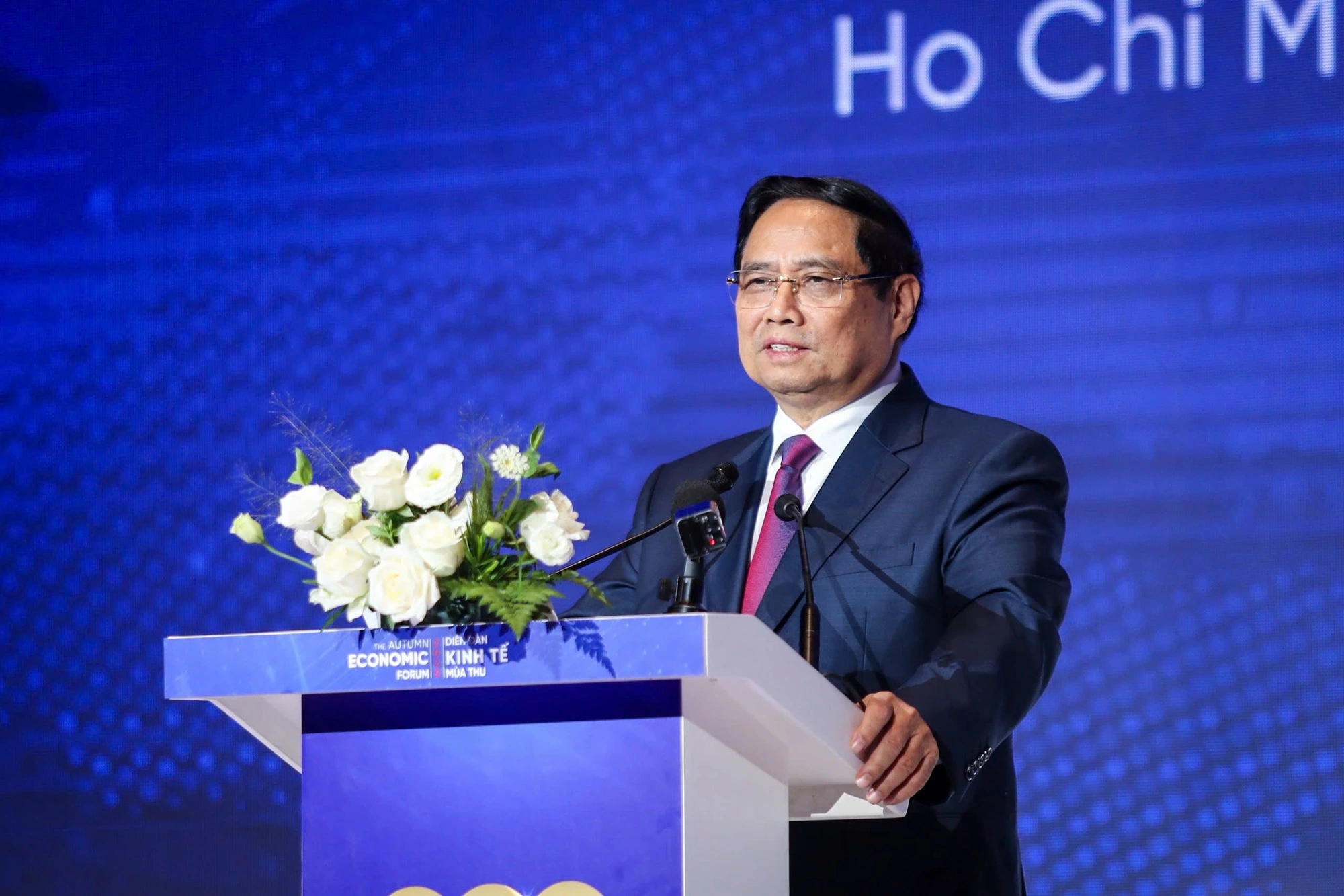 Thủ tướng Chính phủ Phạm Minh Chính phát biểu tại sự kiện  ẢNH: Nhật Thịnh