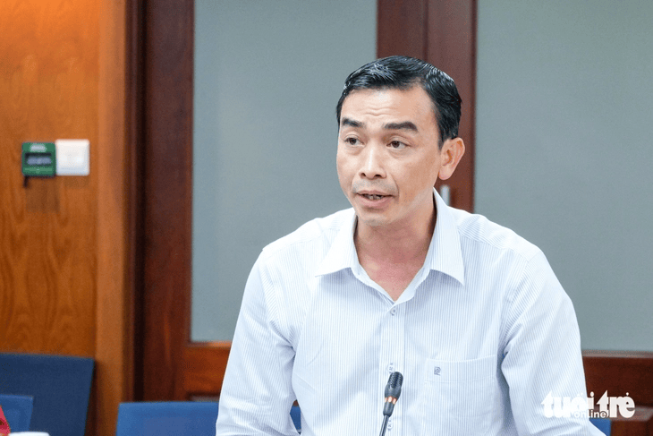 Ông Nguyễn Trần Phú Thịnh - Phó giám đốc Trung tâm Chuyển đổi số TP.HCM - Ảnh: PHƯƠNG NHI